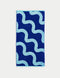 Pure Cotton Waves Beach Towel